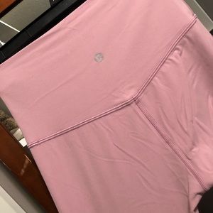Lululemon pink align leggings